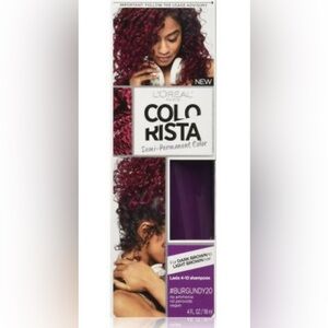 Purple Burgandy 20 LorΓ©al Colorist Semi-permanent hair color dye box new